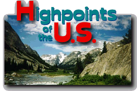Highpoints of  the U.S.